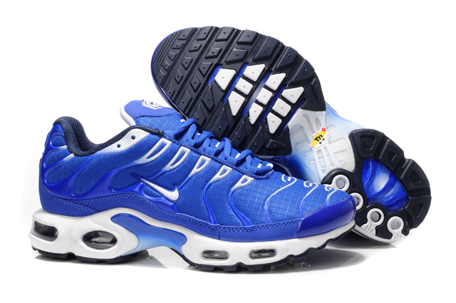 New Men'S Nike Air Max Tn Blue/ White